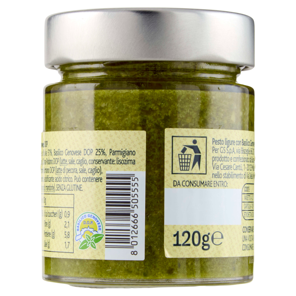 Terre d'Italia Pesto della Liguria 120 g