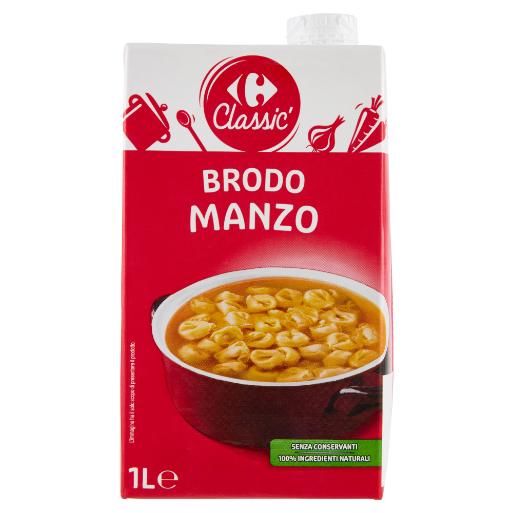 Carrefour Classic Brodo Manzo 1 L