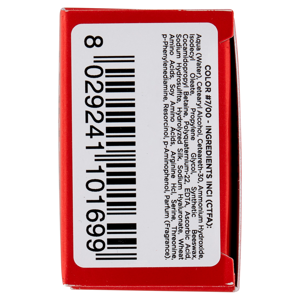 Vitalcare Professional Crema Colorante Capelli Permanente 7/00 Biondo 100 ml