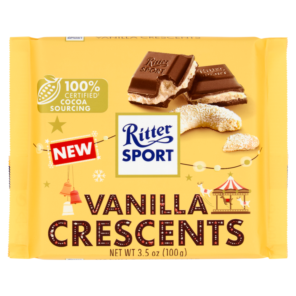 Ritter Sport Vanilla Crescents 100 g