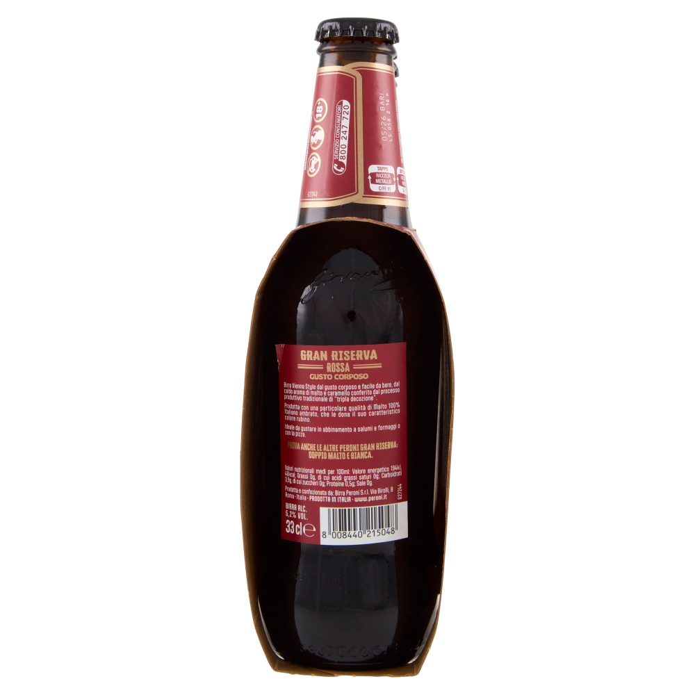 Peroni Gran Riserva Rossa Birra 3 x 33 cl
