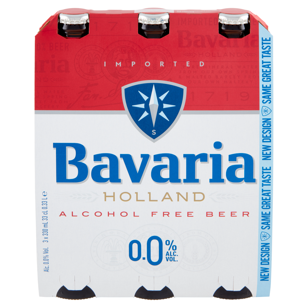 Bavaria 0.0% Birra Analcolica bott.3x330ml