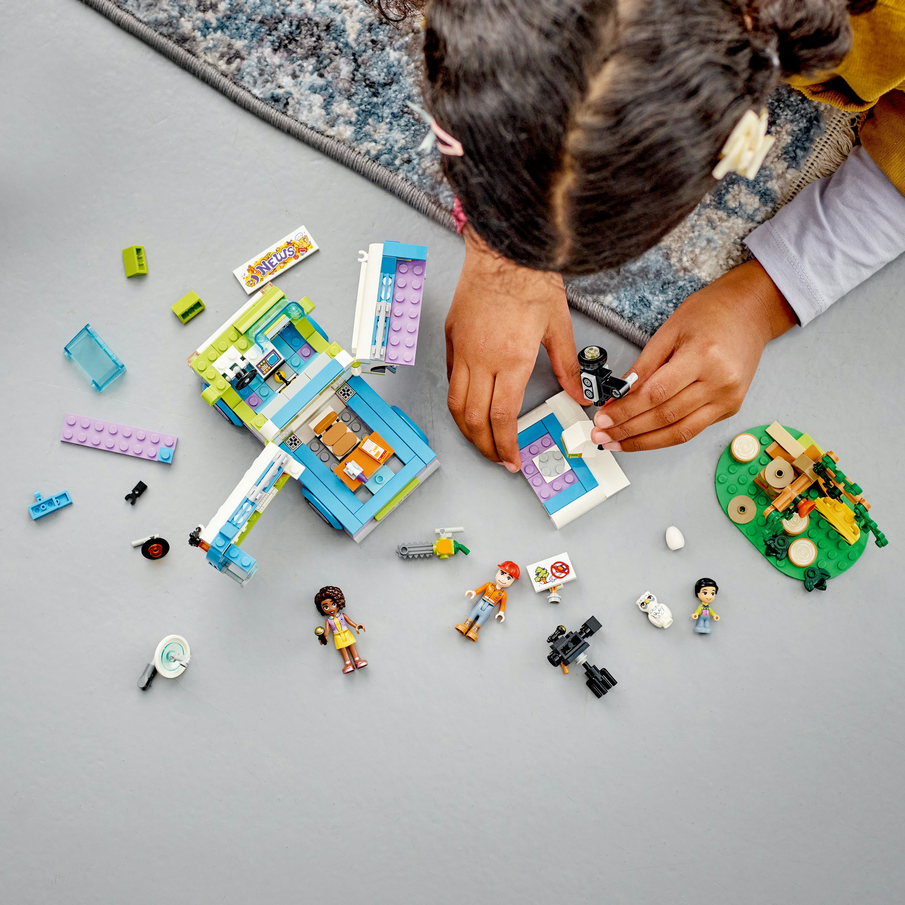 LEGO Friends Furgone della troupe televisiva