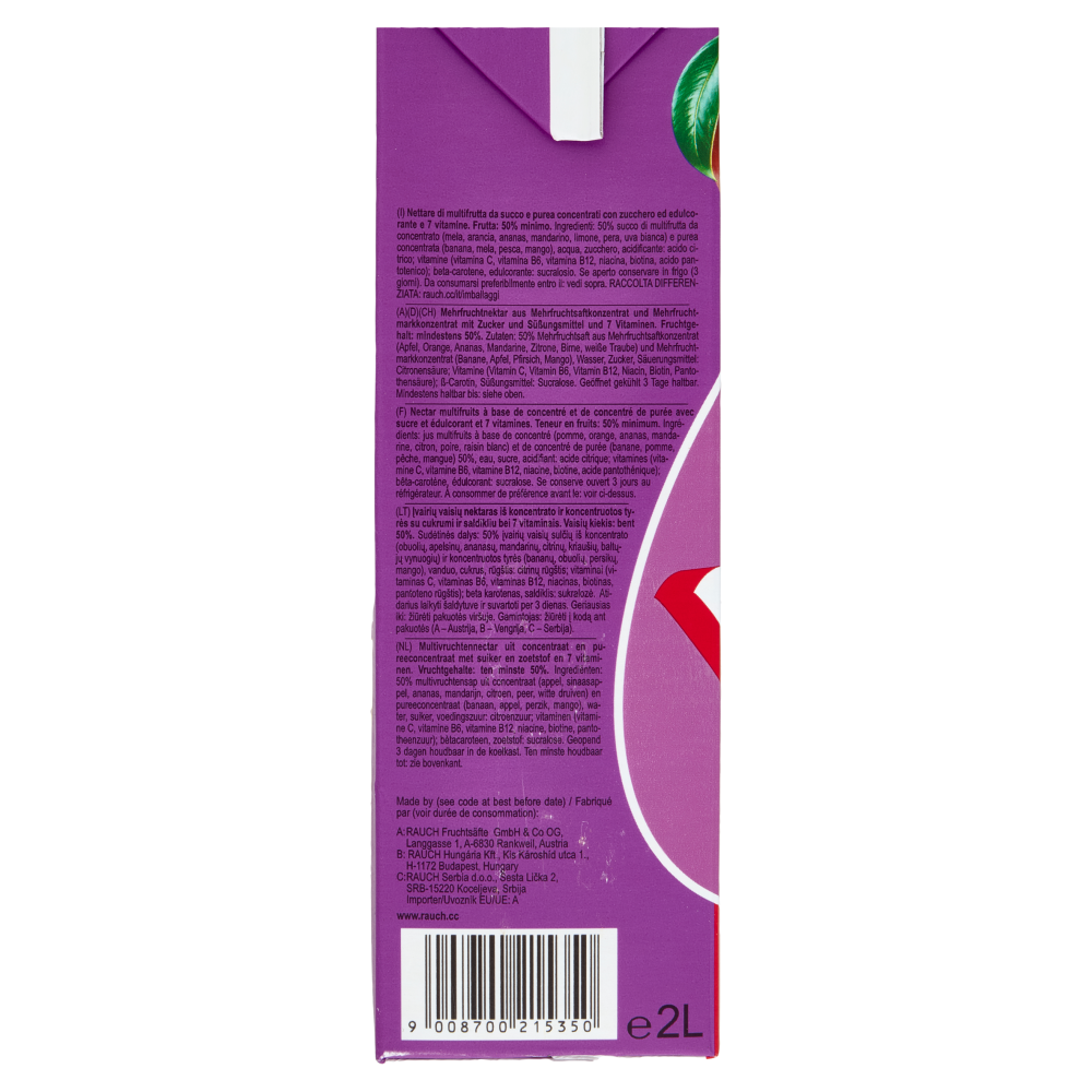 Rauch bravo Multi Vitamin 2 L