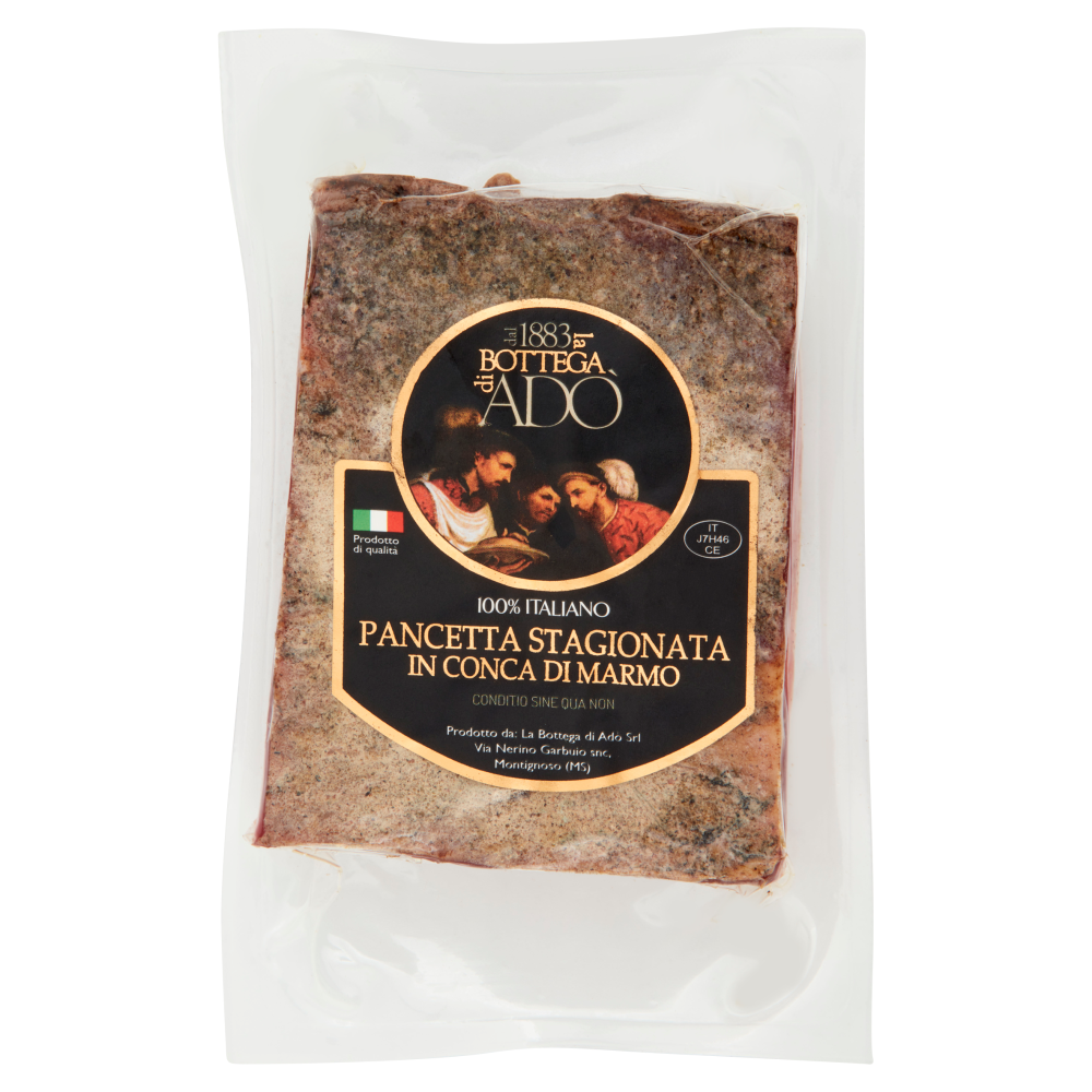 la Bottega di Ad&ograve; Pancetta Stagionata in Conca di Marmo