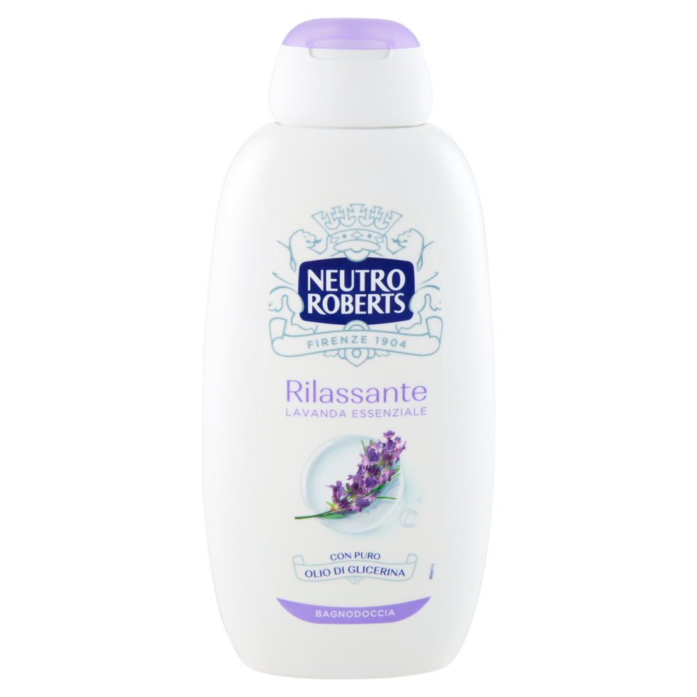 Neutro Roberts Rilassante Lavanda Essenziale Bagnodoccia 600 ml