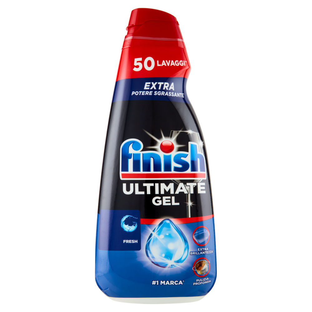 Finish Ultimate Gel Fresh 50 lavaggi liquido lavastoviglie 900 ml