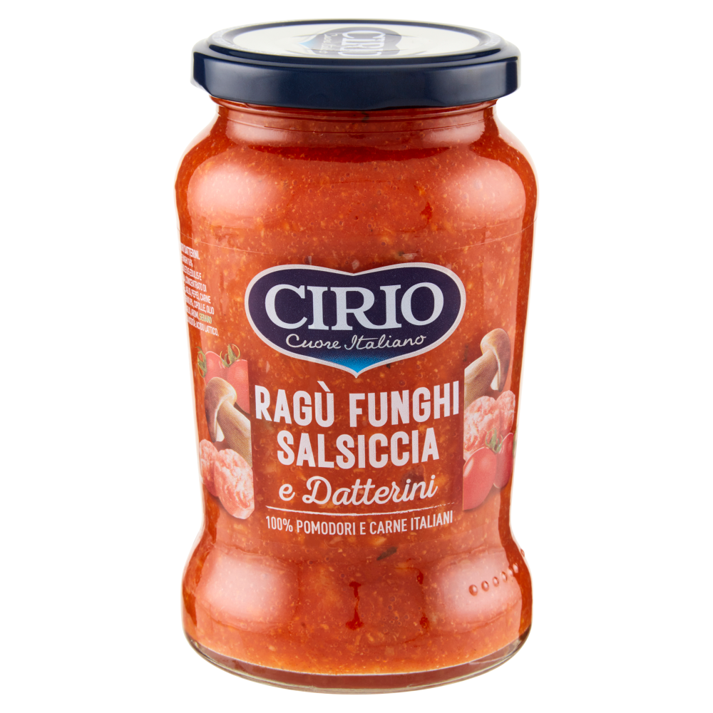 Cirio Ragù Funghi Salsiccia e Datterini 350 g