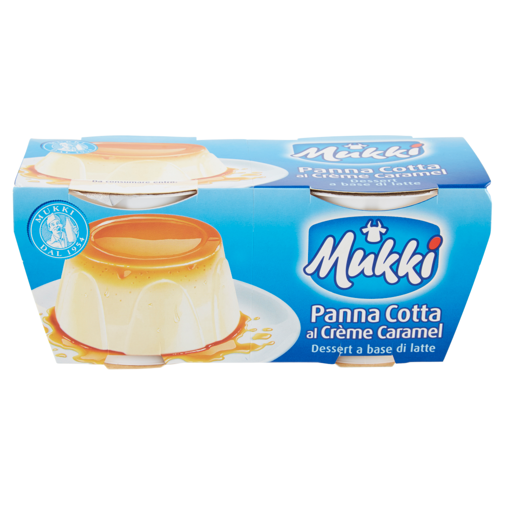 Mukki Panna Cotta al Cr&egrave;me Caramel 2 x 100 g