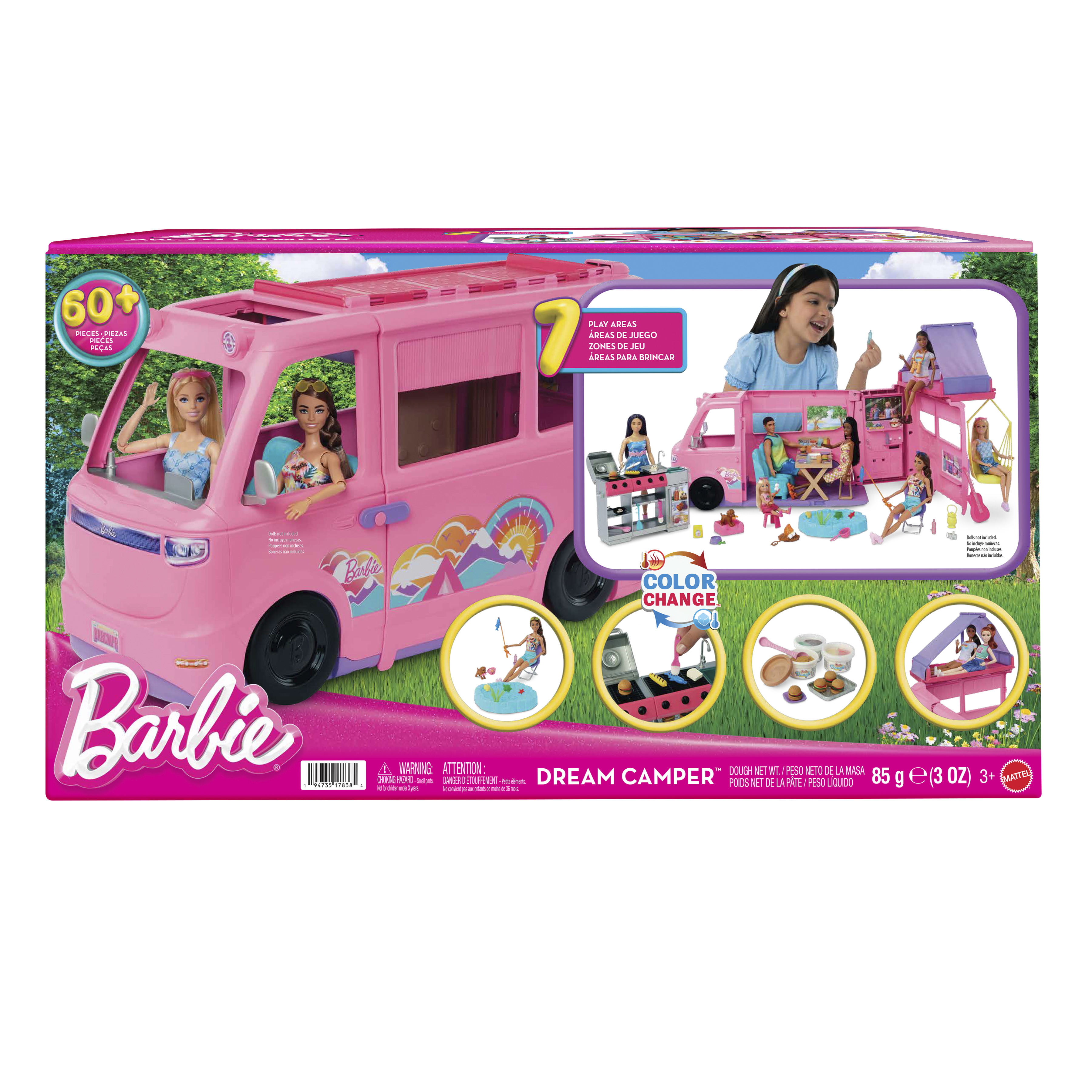 Barbie HRJ78 accessorio per bambola Doll camper