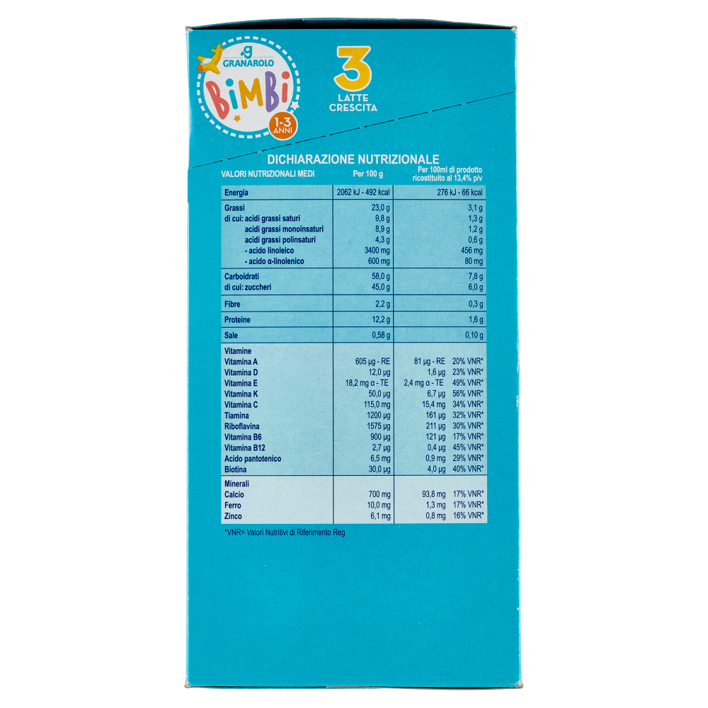 Granarolo Bimbi Latte Crescita 3 2 x 400 g