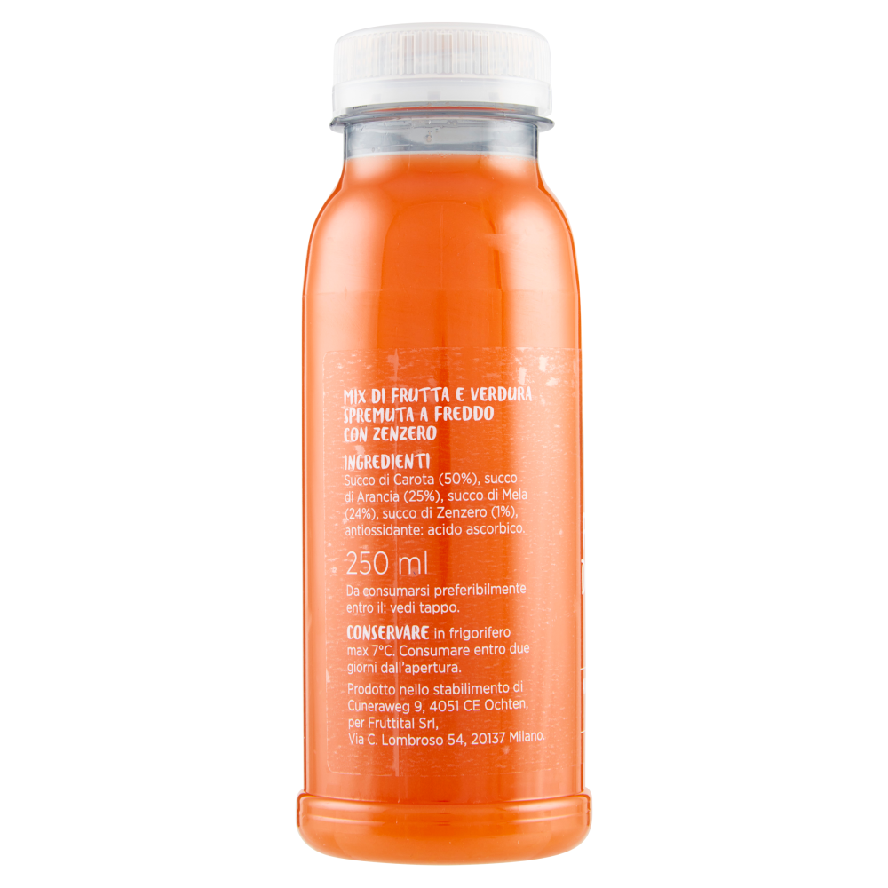 F.lli Orsero Frutta da Bere Arancia - Carota Zenzero 250 ml