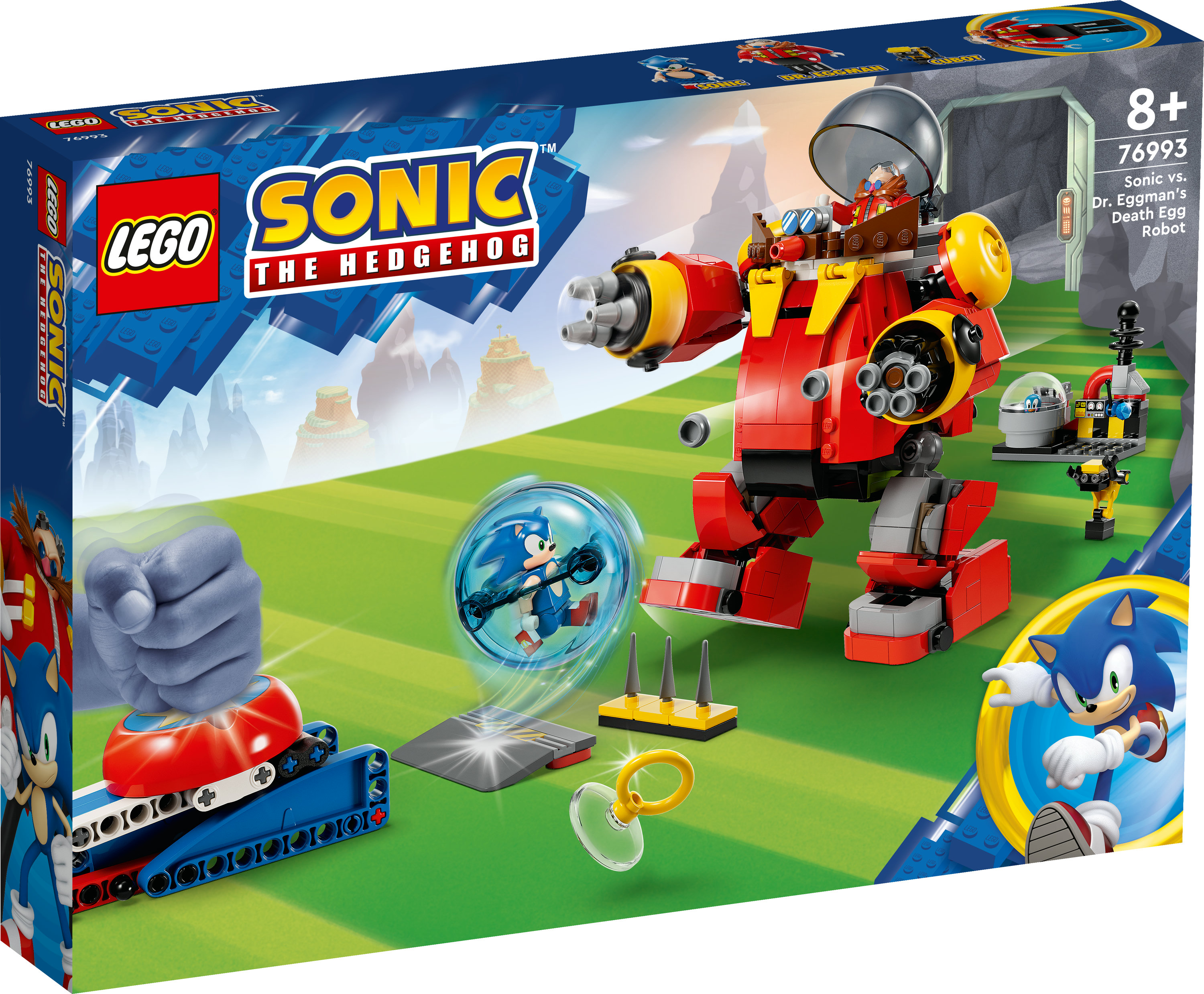 LEGO Sonic vs. Robot Death Egg del Dr. Eggman