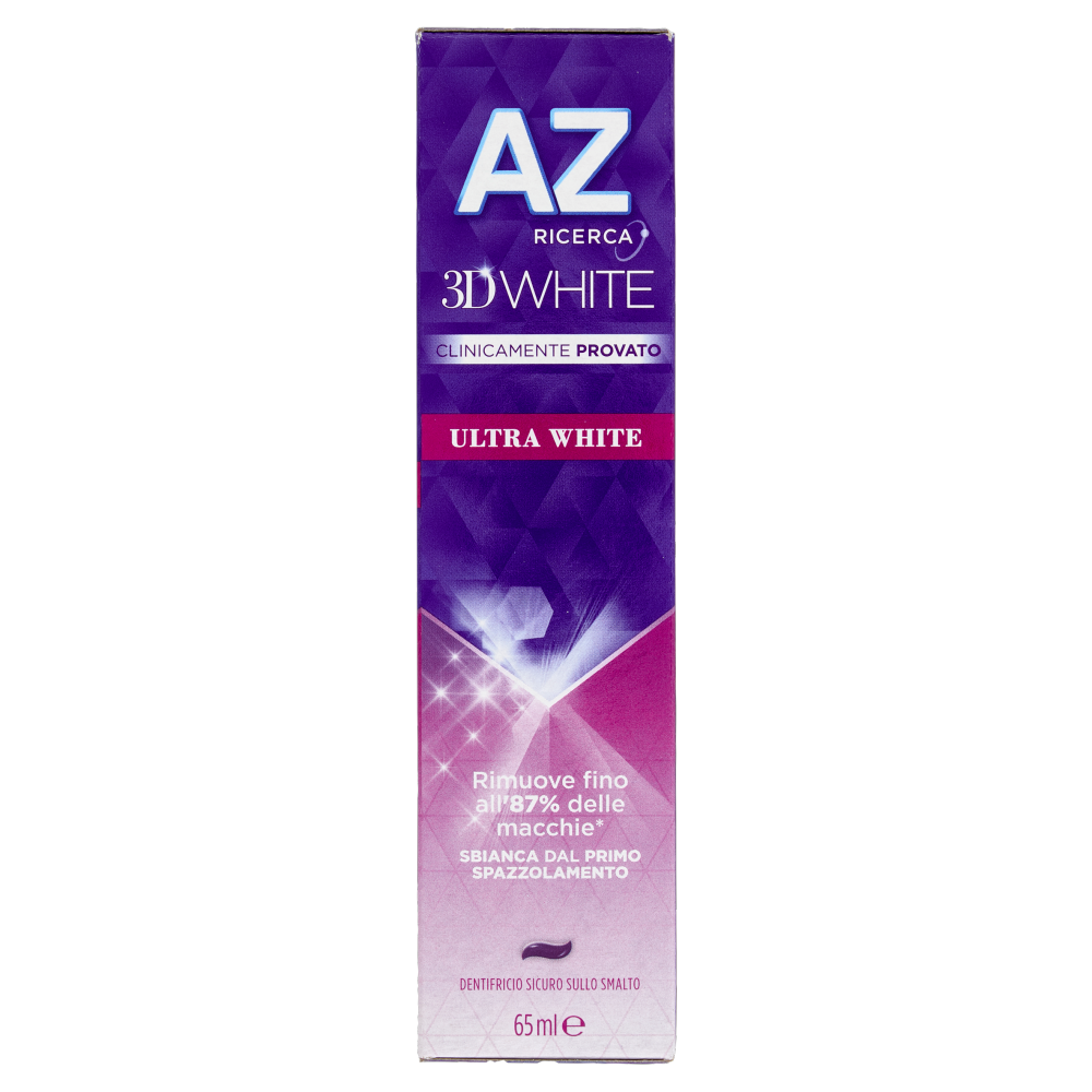 AZ Ricerca Dentifricio 3D White Ultra White 65 ml