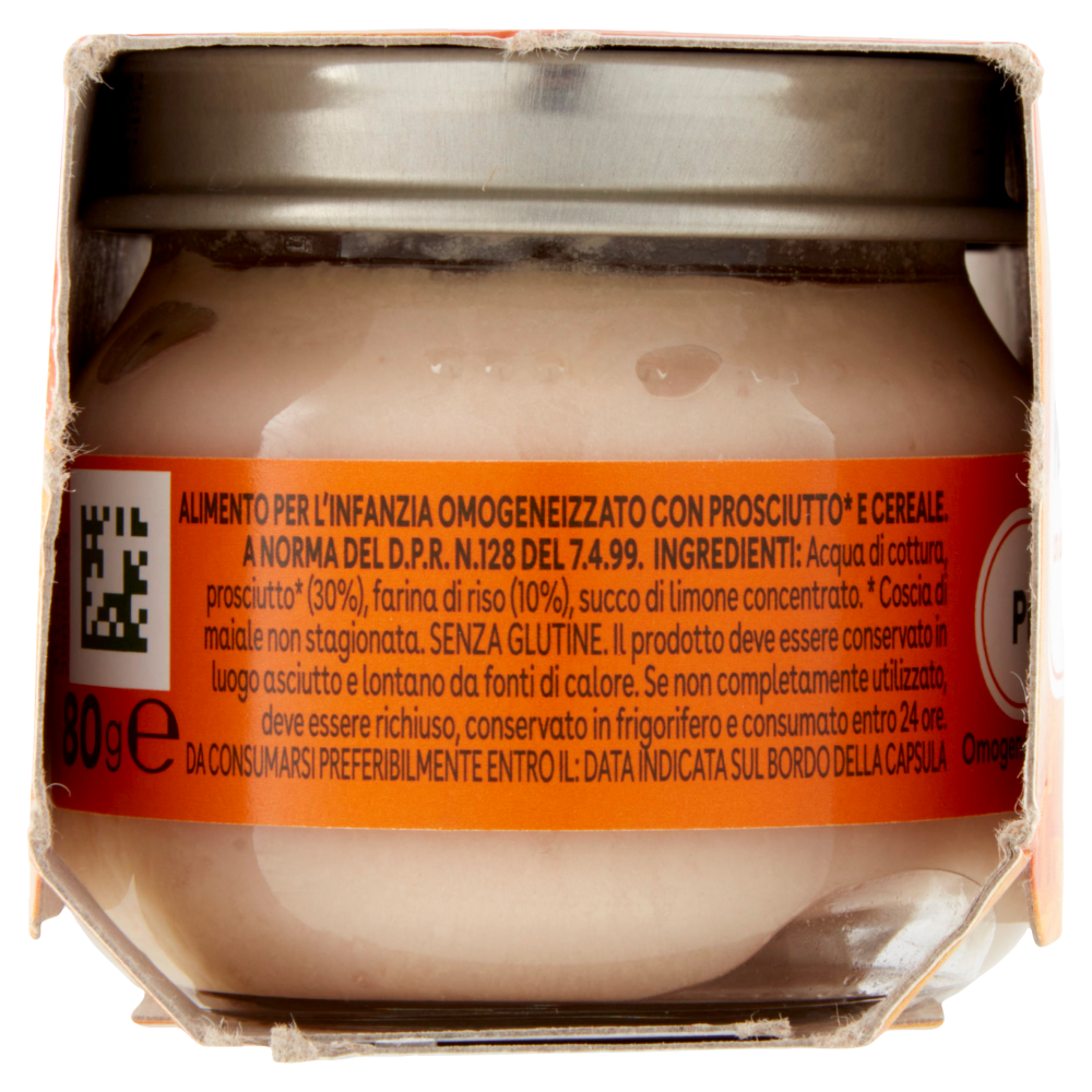 Plasmon Omogeneizzato Prosciutto* con cereale 2 x 80 g