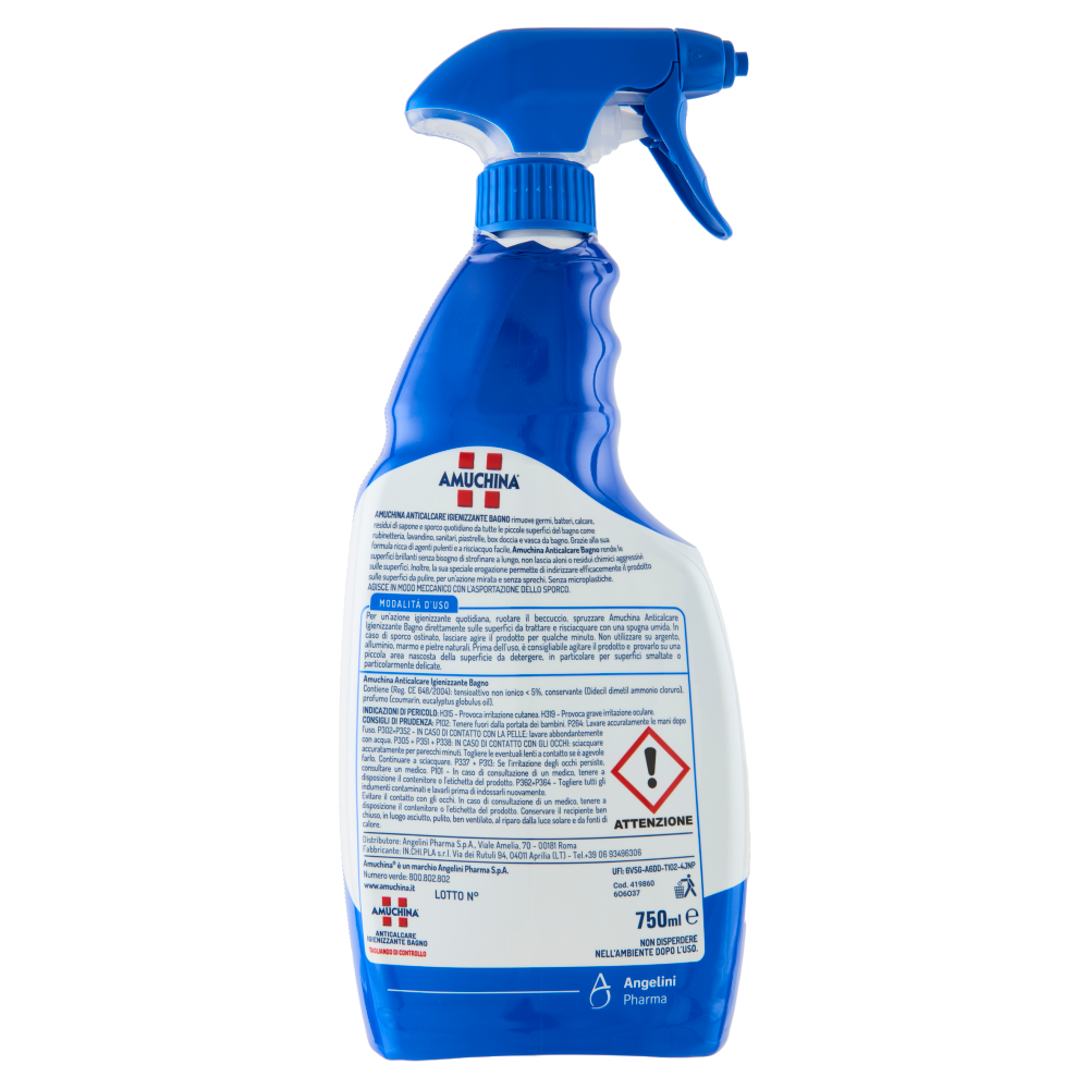 Amuchina  Anticalcare Igienizzante Bagno 750 ml