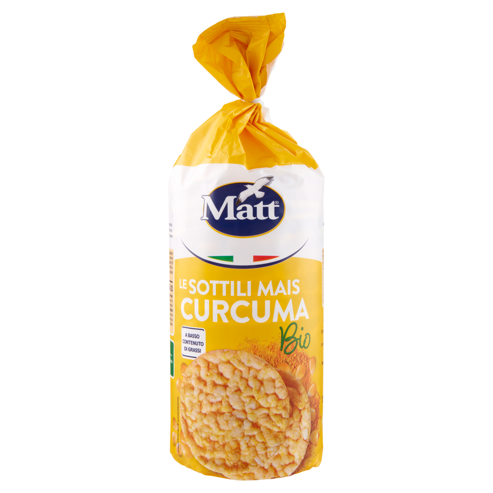 Matt le Sottili Mais Curcuma Bio 130 g