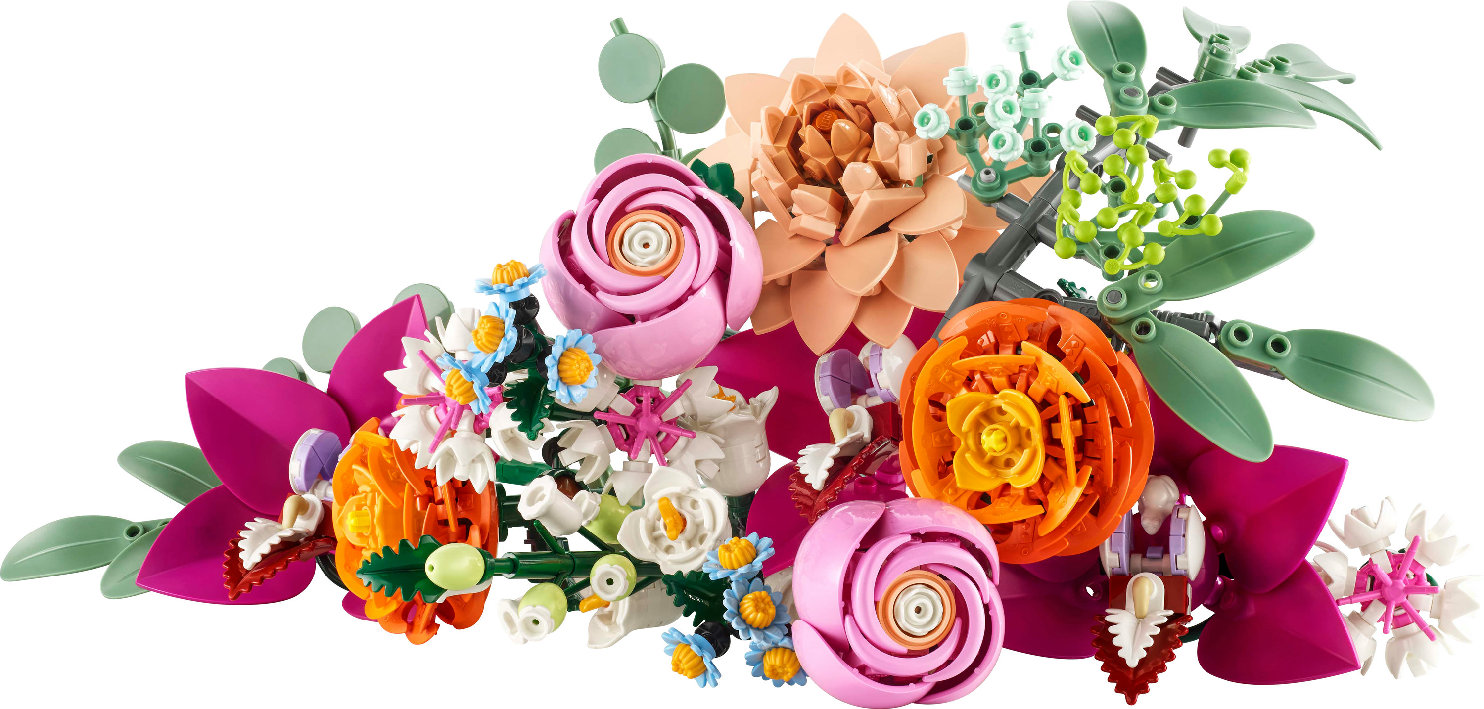 LEGO Botanicals Bouquet di fiori rosa