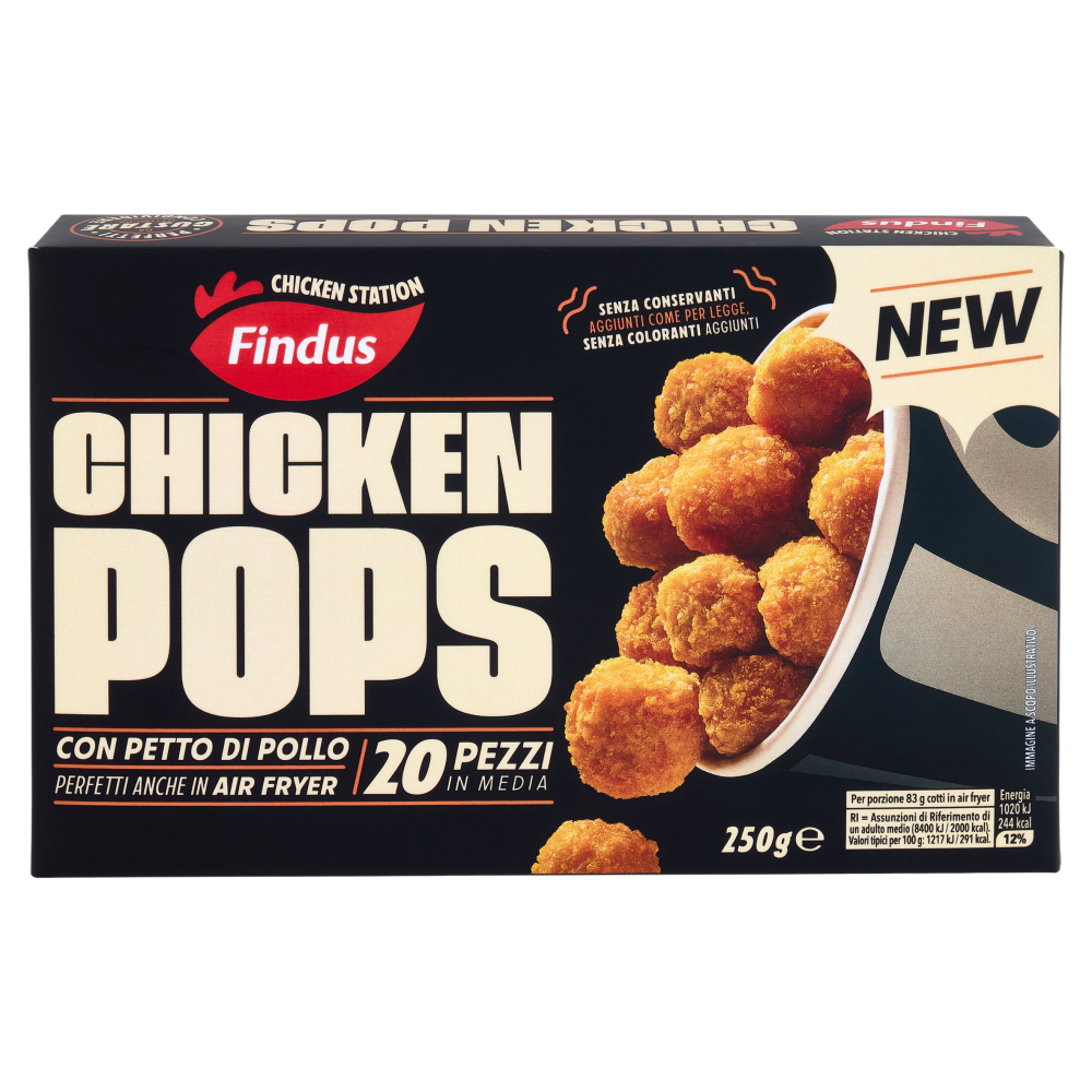 Findus Chicken Station Chicken Pops 250 g