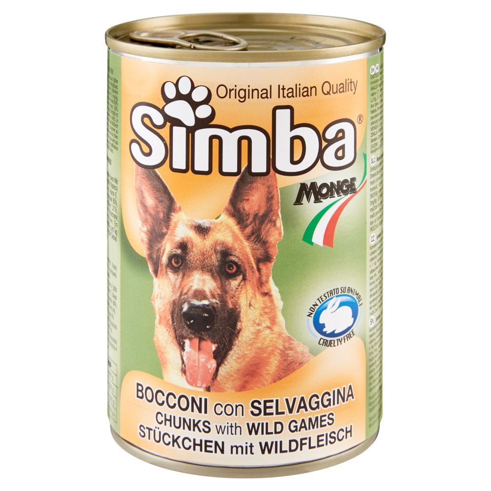 Simba Bocconi con Selvaggina 415 g