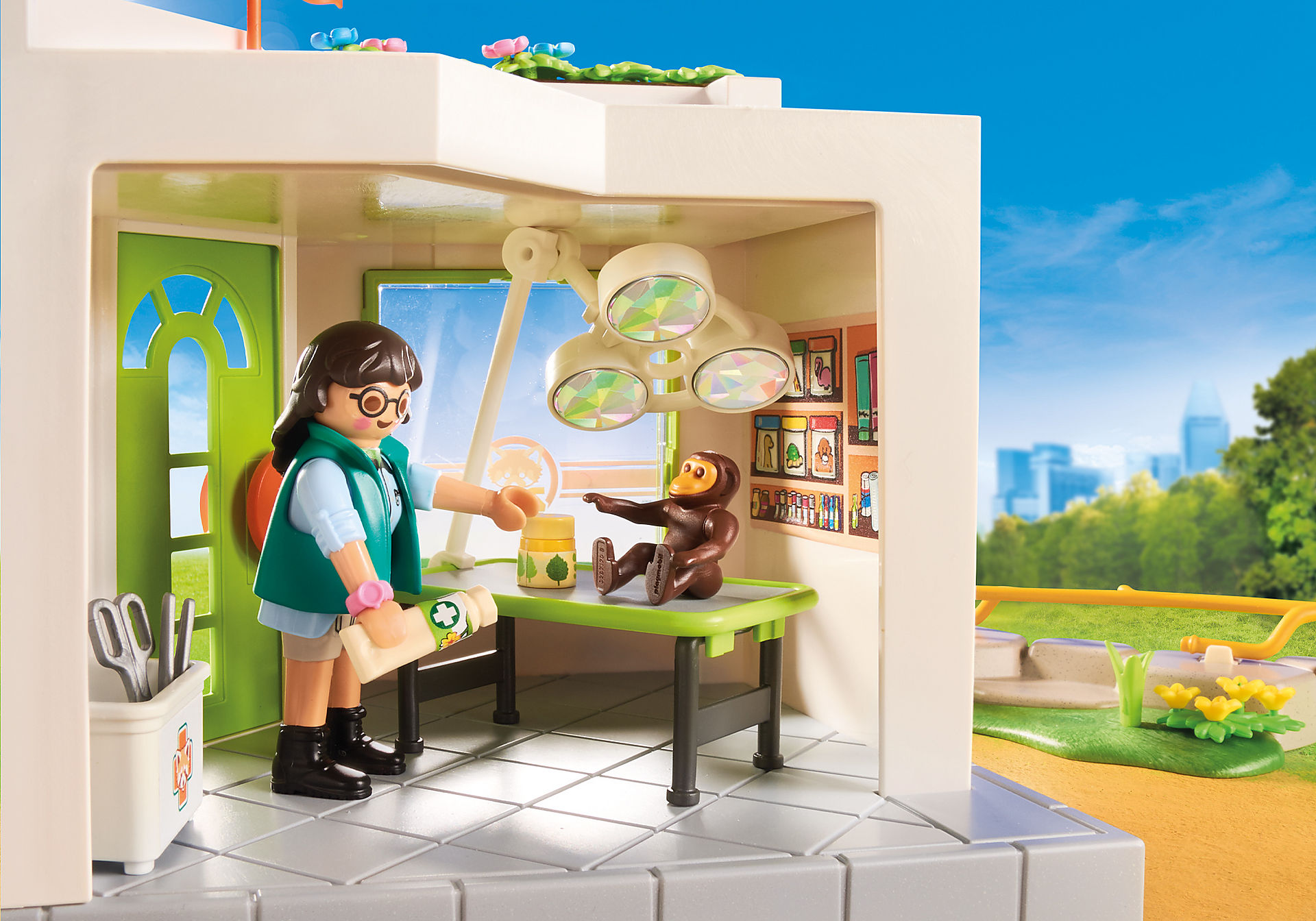 Playmobil FamilyFun Clinica Veterinaria dello Zoo