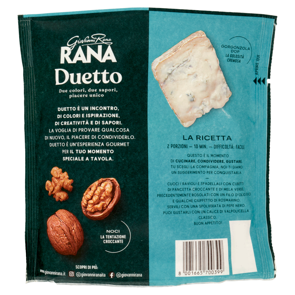 Giovanni Rana Duetto Gorgonzola DOP & Noci 250 g