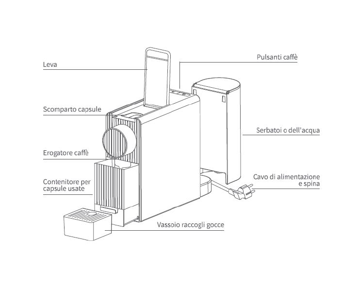Scishare Macchina Caffè Gold