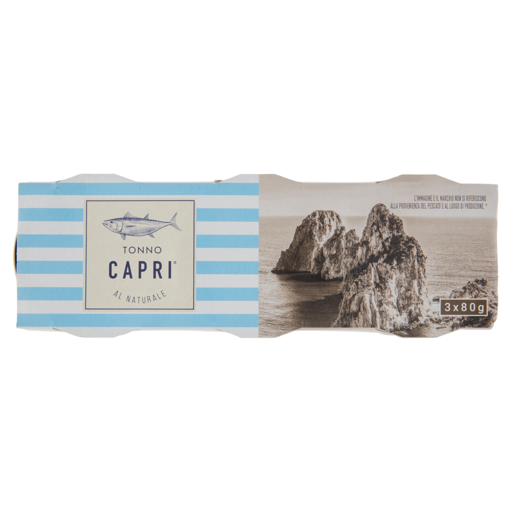 Capri Tonno al Naturale 3 x 80 g