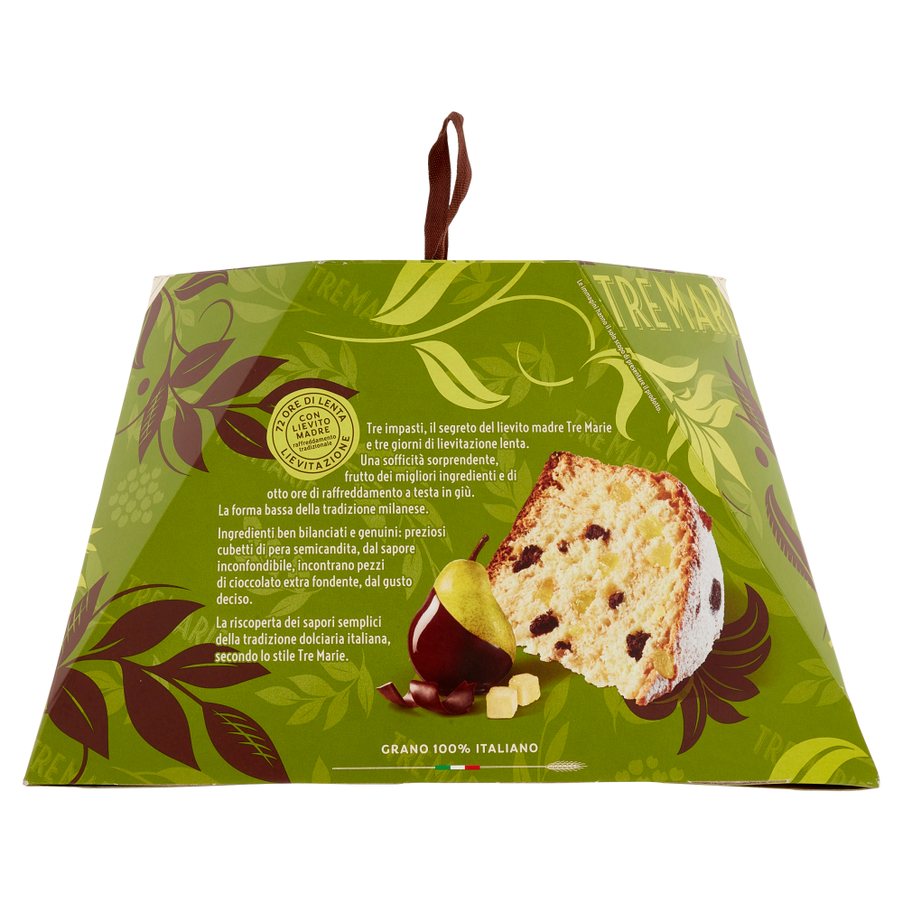 Tre Marie Panettone Pera e Cioccolato 930 g