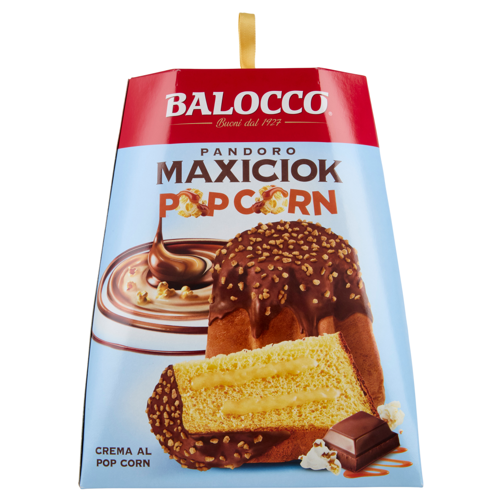 Balocco Pandoro Maxiciok Pop Corn 800 g
