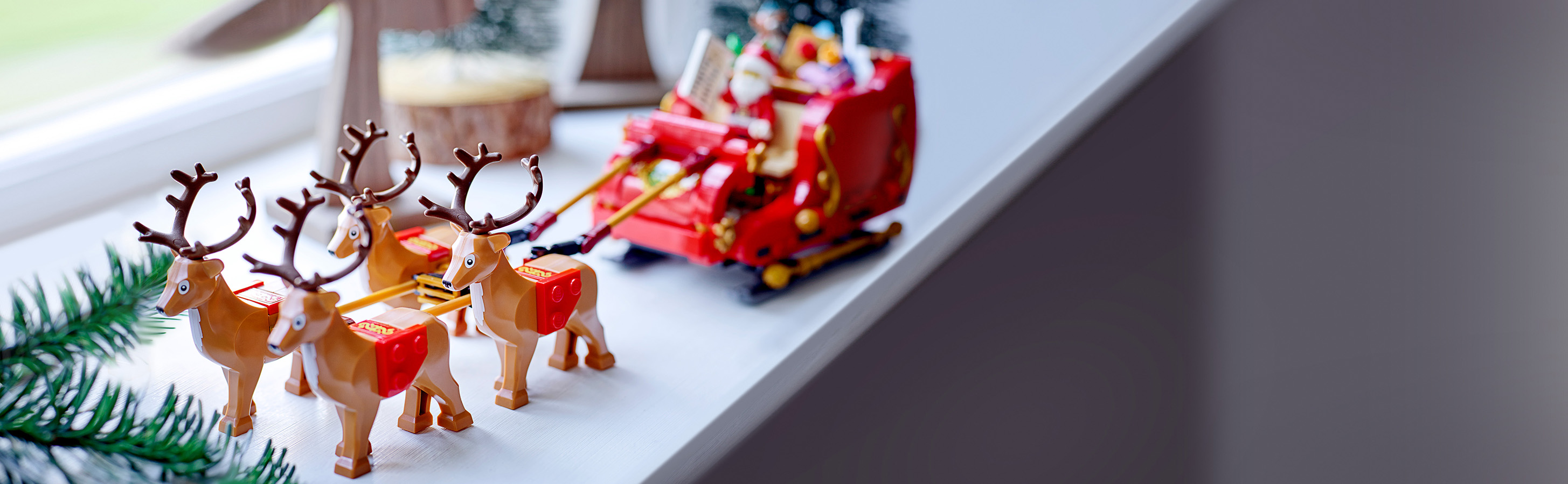 LEGO Iconic La slitta di babbo Natale