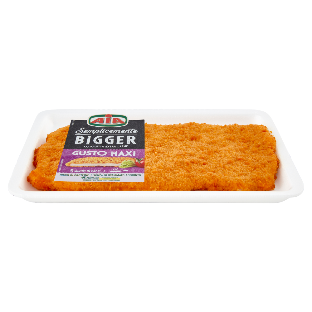 Aia Semplicemente Bigger Cotoletta di Petto di Tacchino 0,280 kg