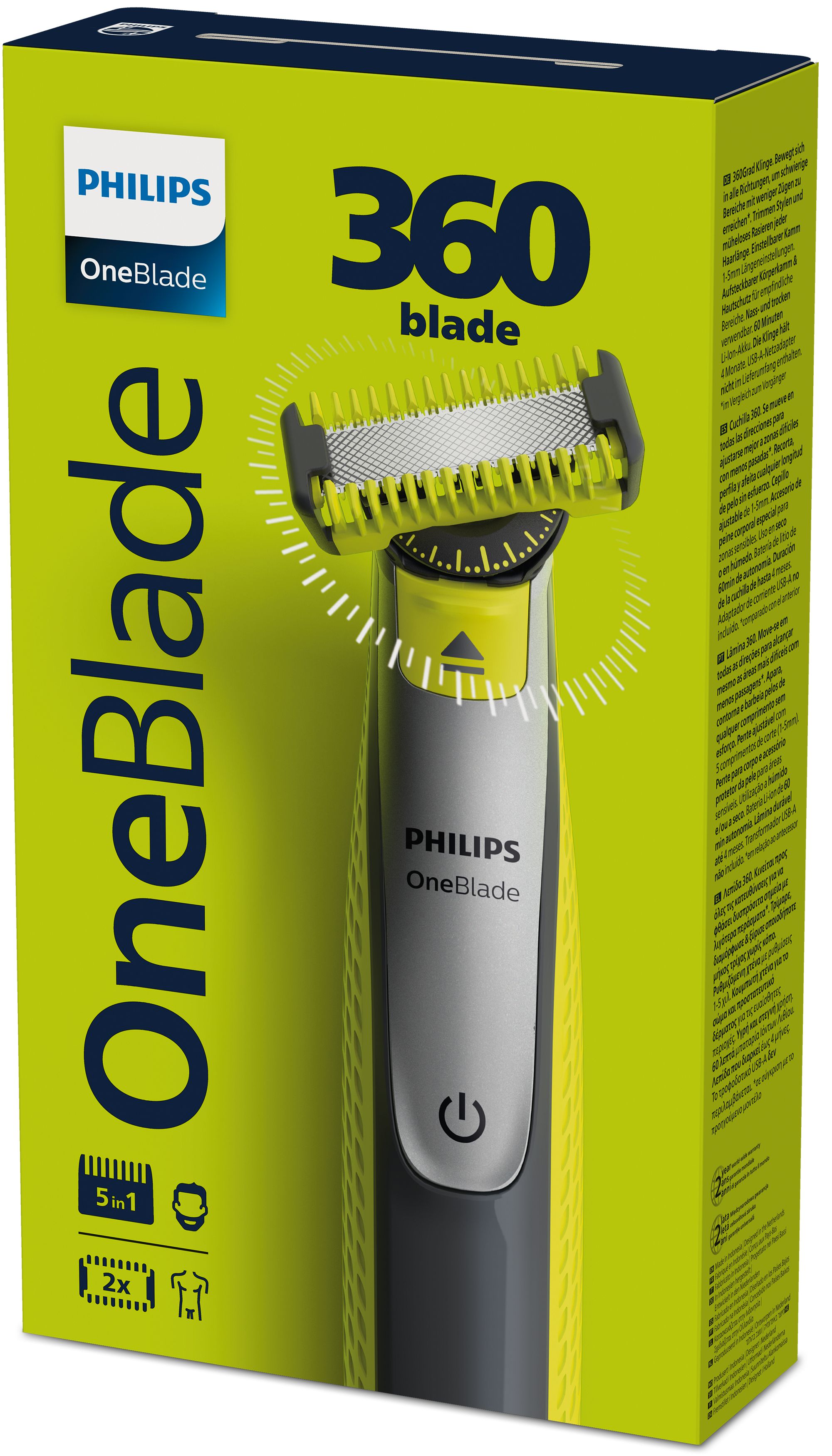 Philips OneBlade 360 QP2834/23 Face + Body