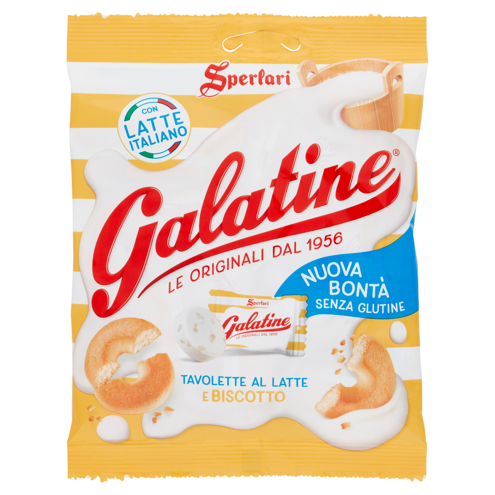 Galatine Tavolette al Latte e Biscotto 115 g