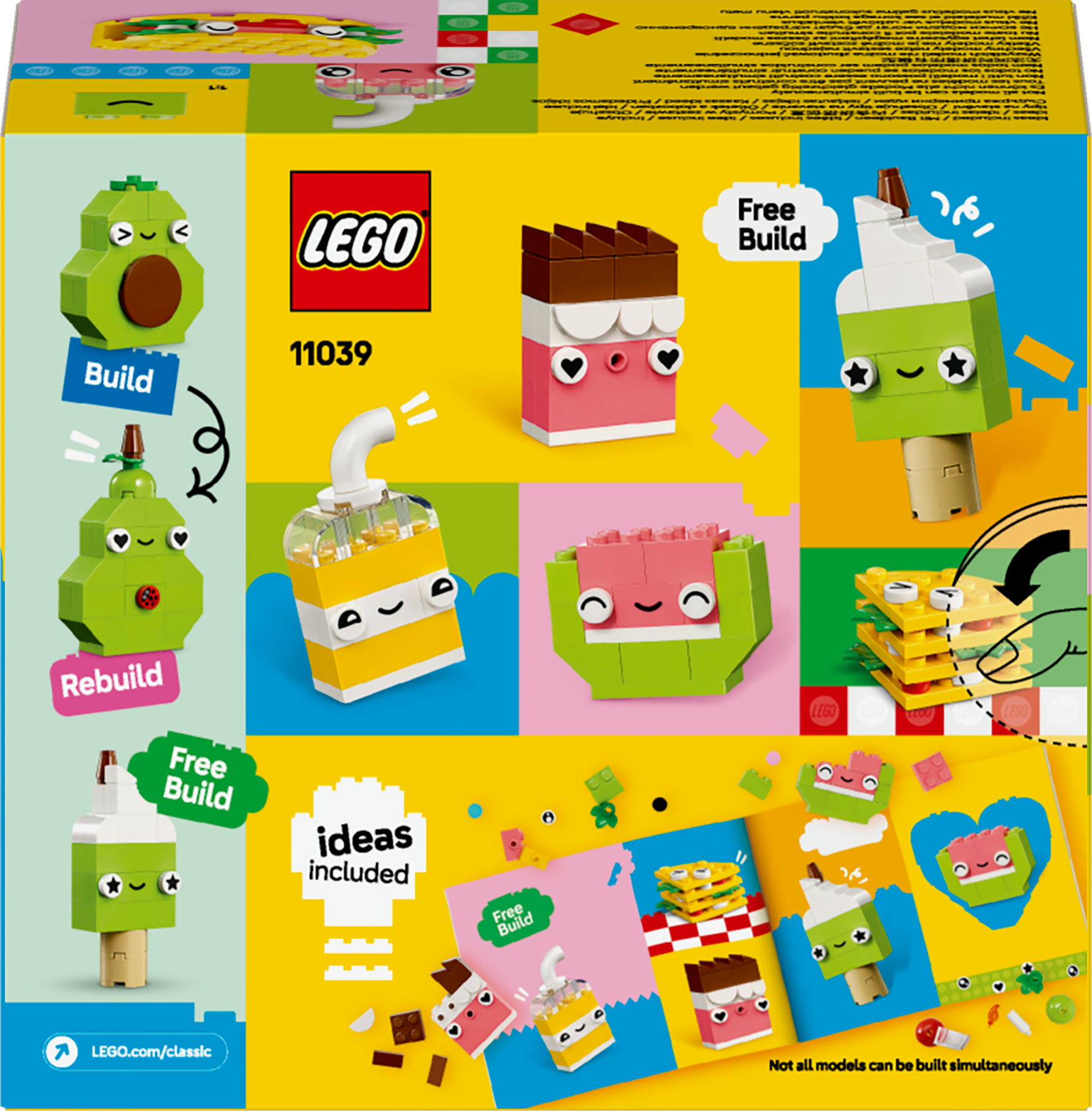 LEGO Classic Alimenti creativi