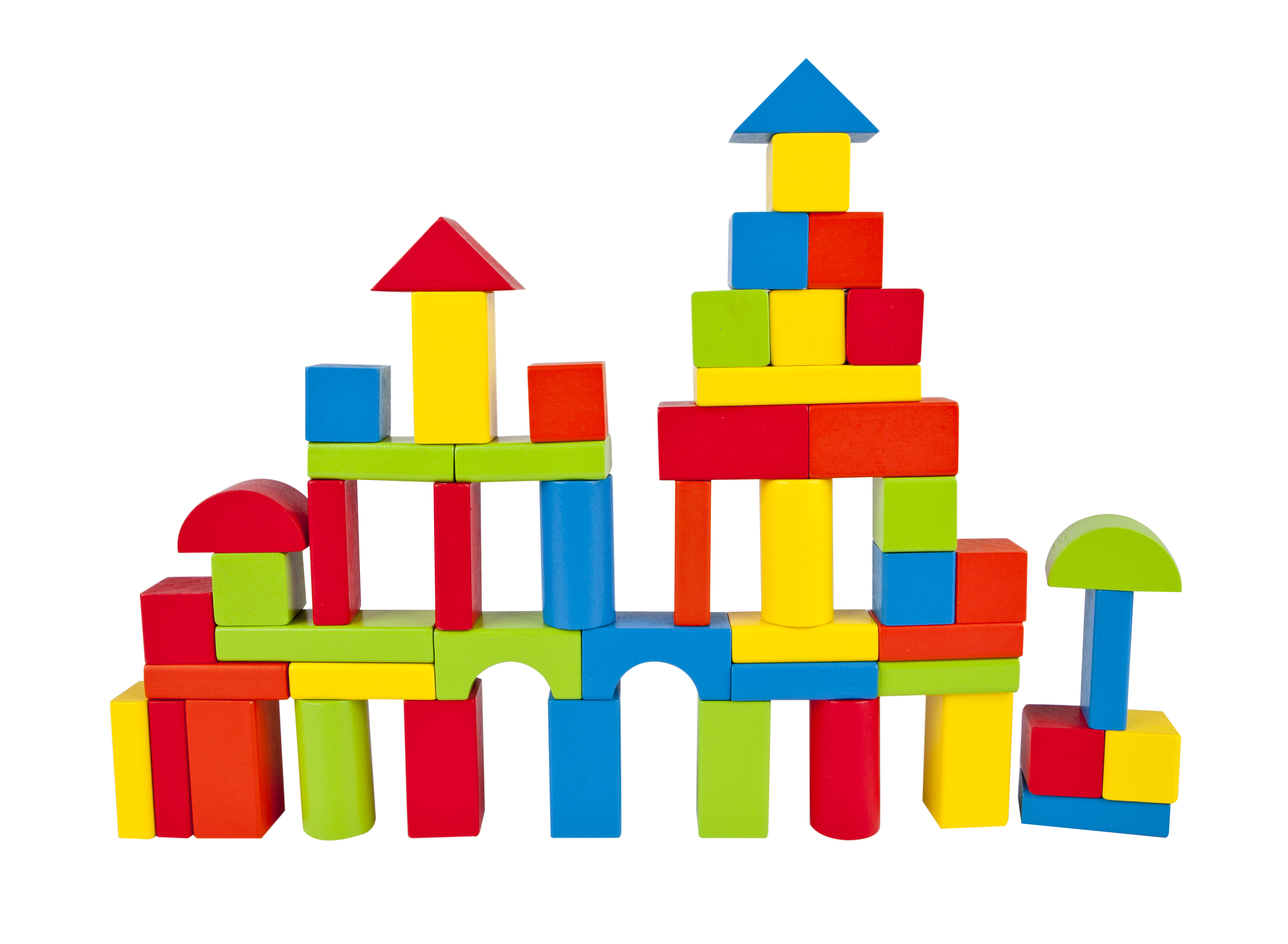 Carrefour Baby Costruzioni in Legno 50 pezzi