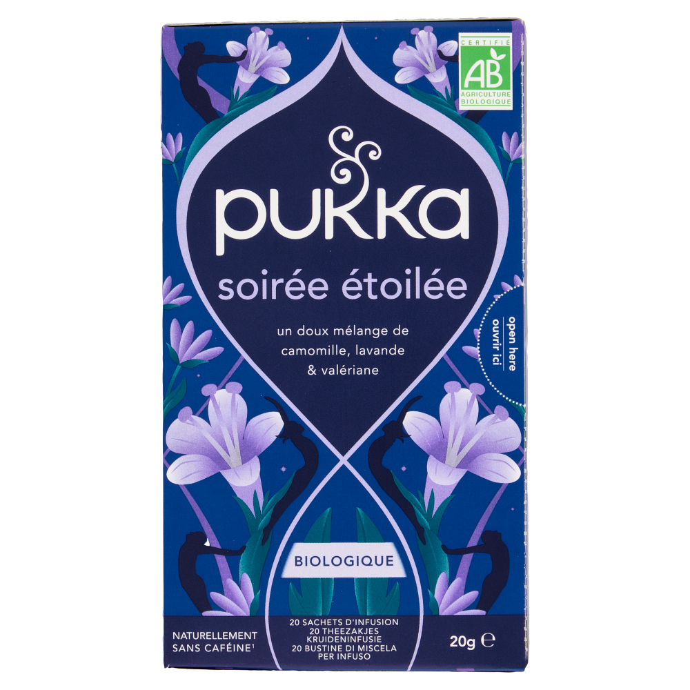 pukka night time Organic 20 Bustine di Miscela per Infuso 20 g
