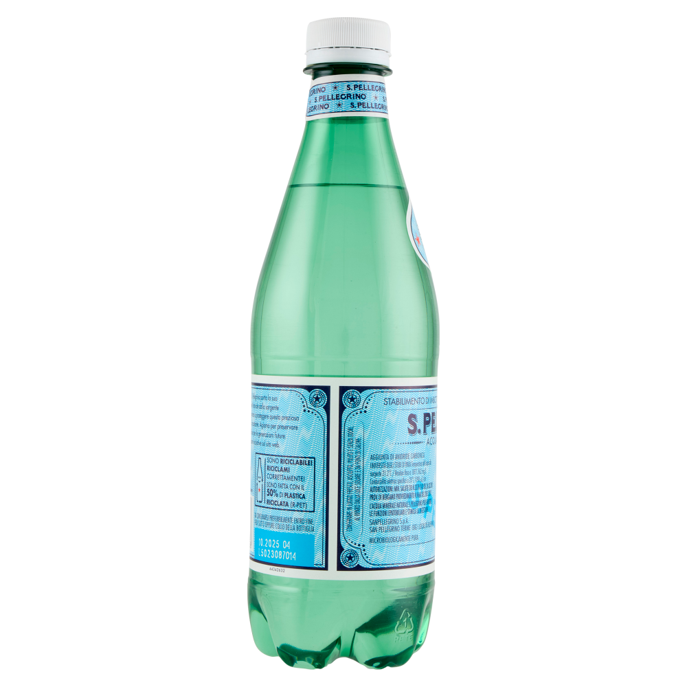 S.PELLEGRINO, Acqua Minerale Frizzante, Pet - 500ml