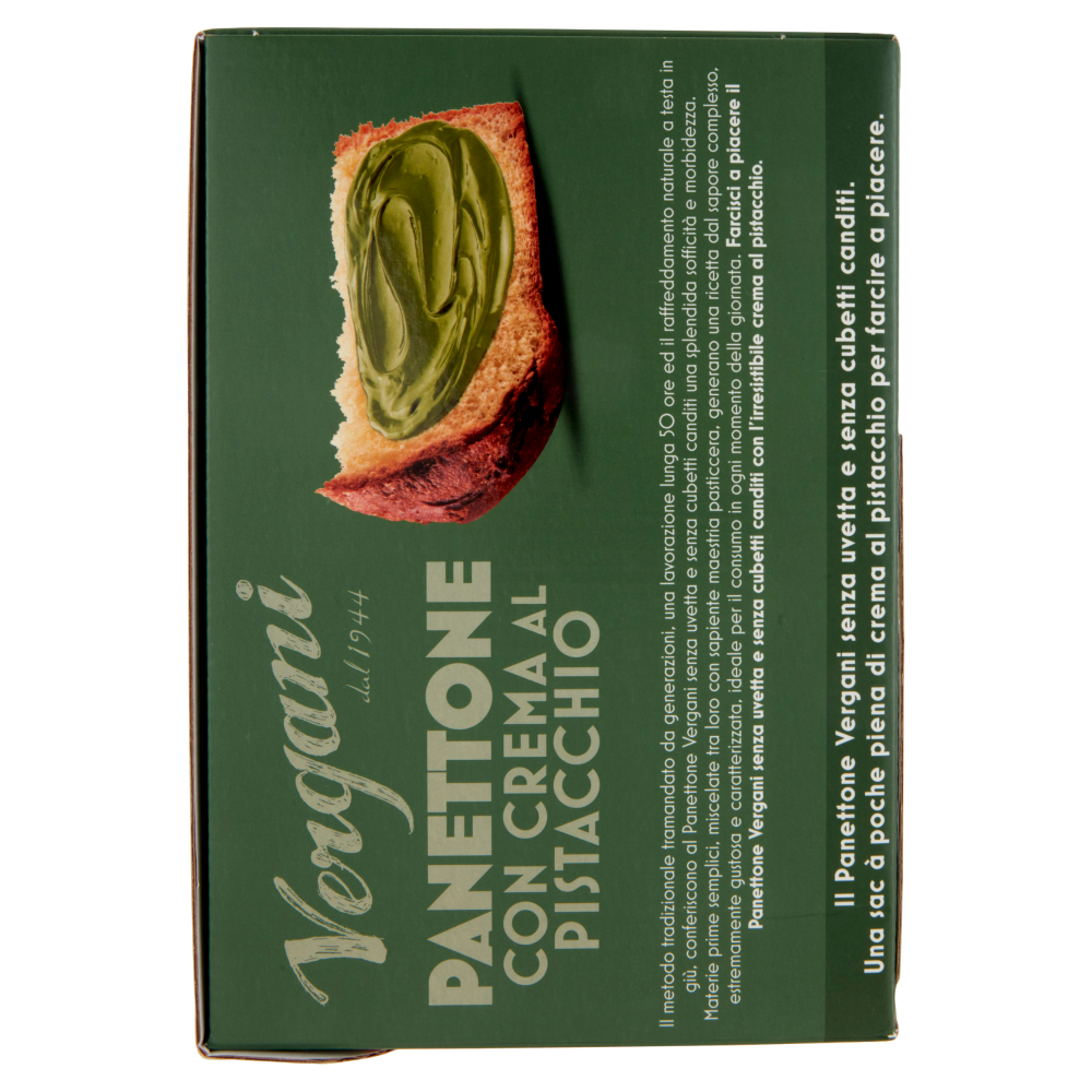 Vergani Panettone con Crema al Pistacchio 850 g