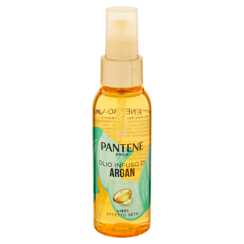 Pantene Pro-V Olio per Capelli Infuso di Argan Lisci Effetto Seta 100ml
