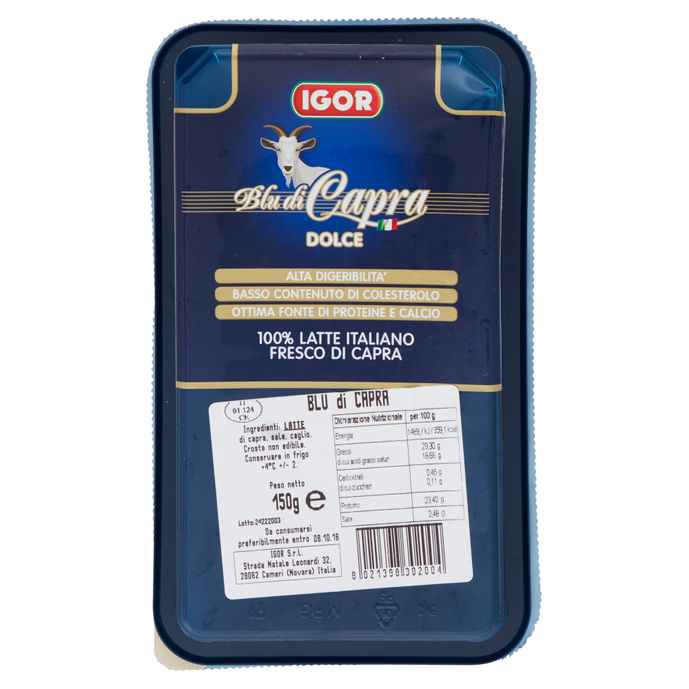 Igor Blu di Capra Dolce 150 g
