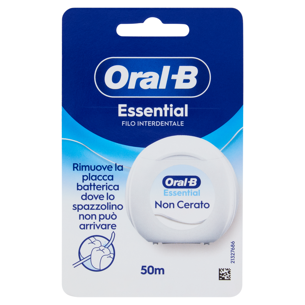Oral-B Essential Filo Interdentale Non Cerato 50 m