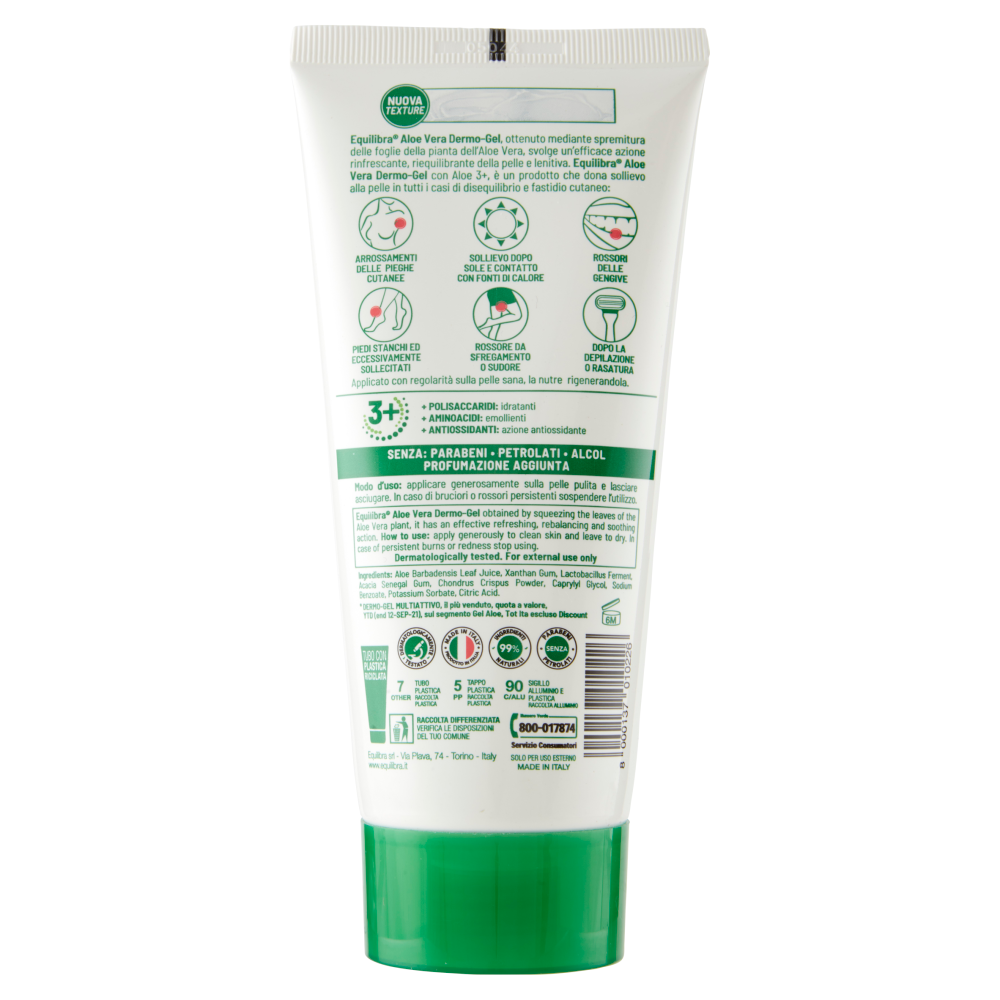 equilibra Aloe 3+ Extra Dermo-Gel Multiattivo per la Protezione della Pelle 150 ml