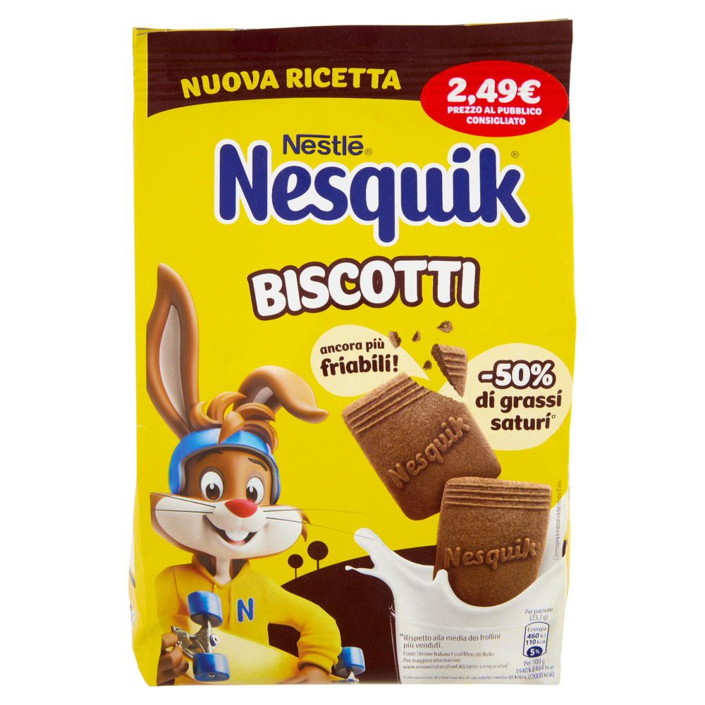Biscotti frollini Nesquik con Cacao pacco da 300 g Carrefour