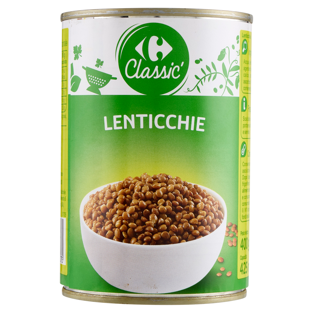 Carrefour Classic Lenticchie 400 g