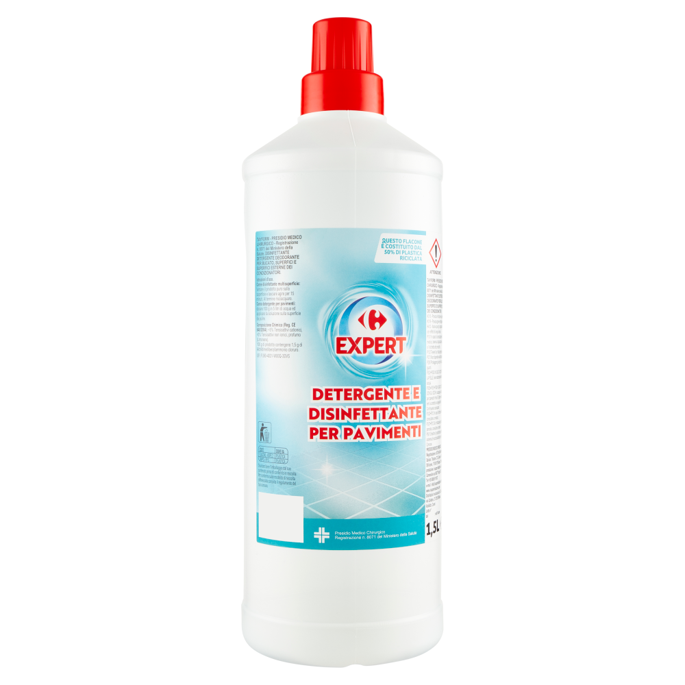 Carrefour Expert Detergente Disinfettante per Pavimenti 1,5 L