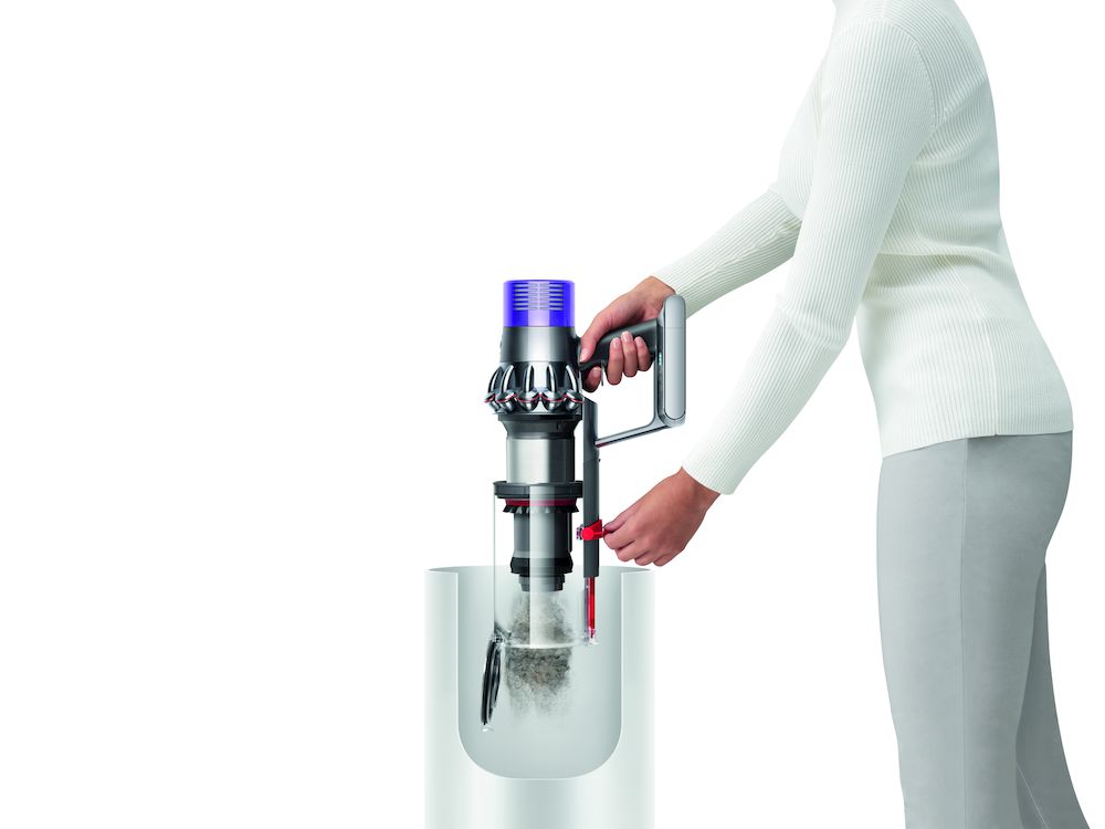 Dyson V10 Absolute Aspirapolvere a bastone 2 in 1 Batteria Secco Senza sacchetto 0,76 L Rame, Nichel