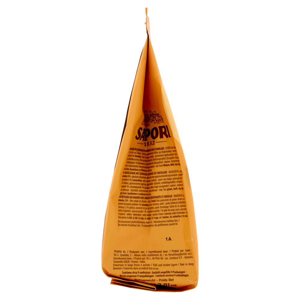 Sapori Pepite Albicocca e Cioccolato 108 g
