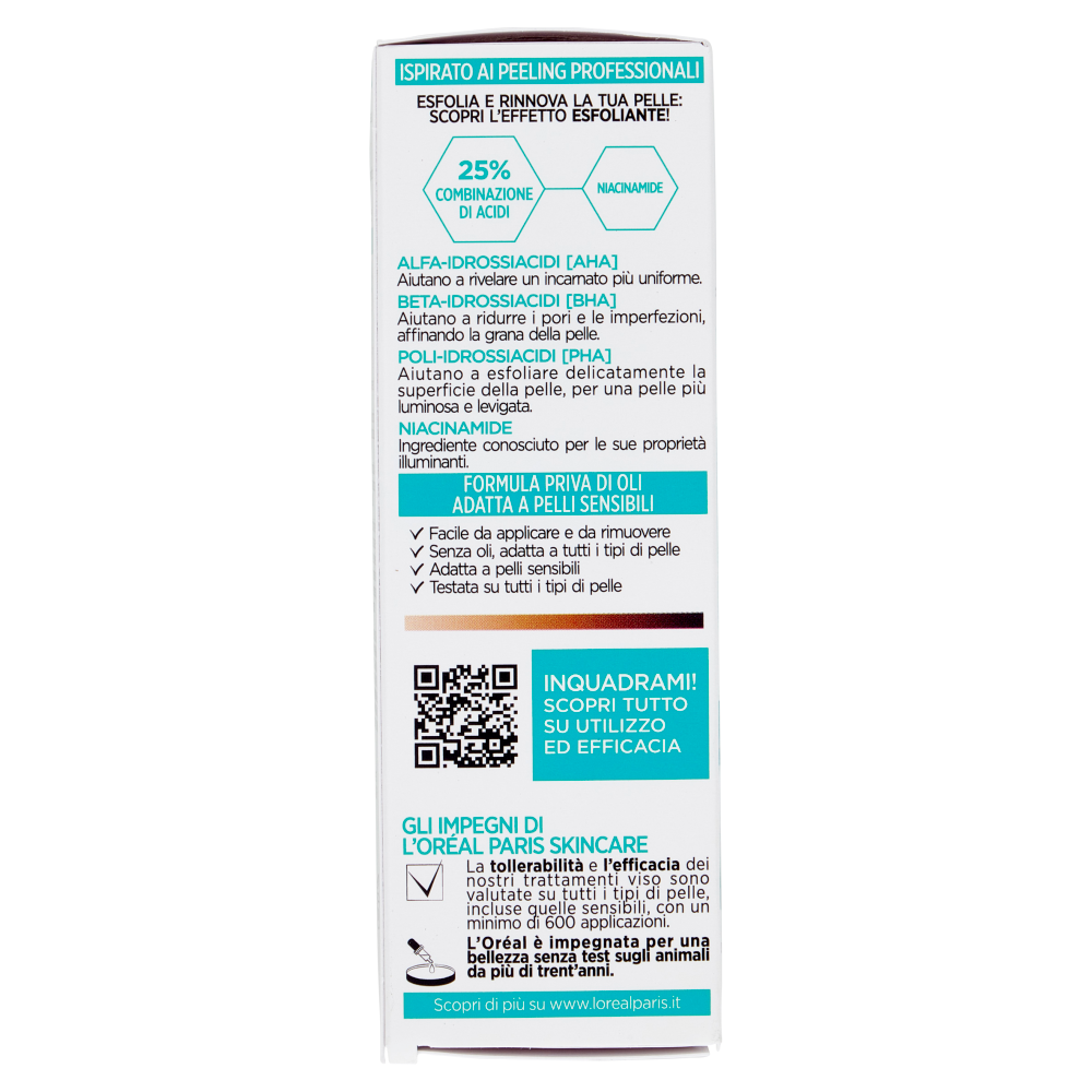 L'Oréal Paris Bright Reveal Peeling Esfoliante Anti-Macchie 25 ml