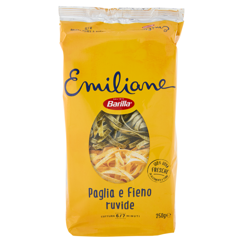 Barilla Emiliane Paglia e Fieno Pasta all'Uovo 250 g